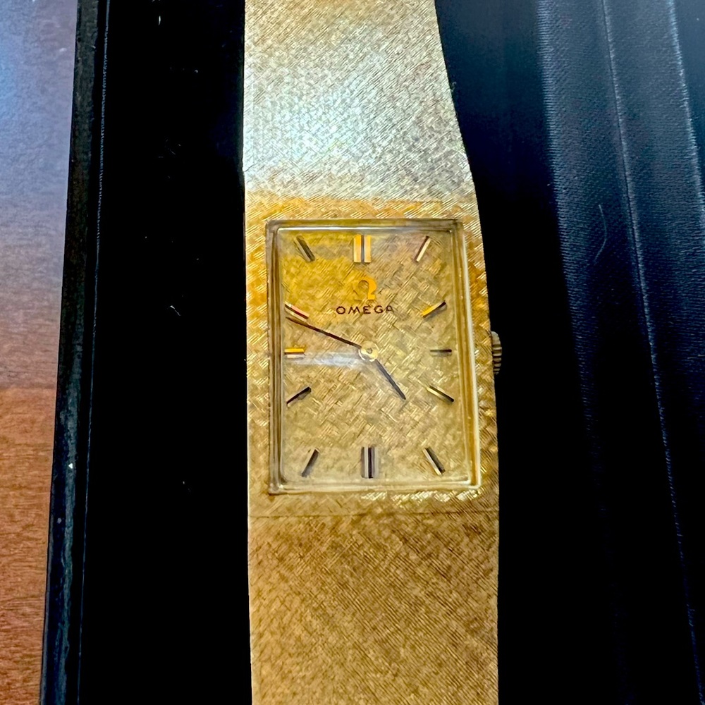 Vintage 14K Gold Omega Watch